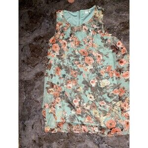 Simply Noelle Too Blouse Women’s Floral Size Xxl